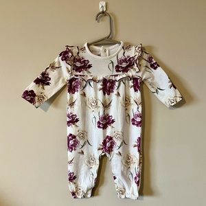 Isaac Mizrahi Baby Girl’s Floral Romper